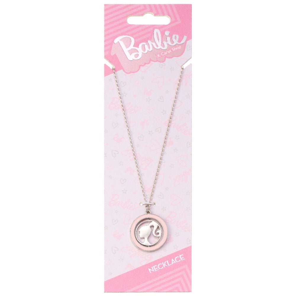 Spinning Silhouette Barbie Pendant