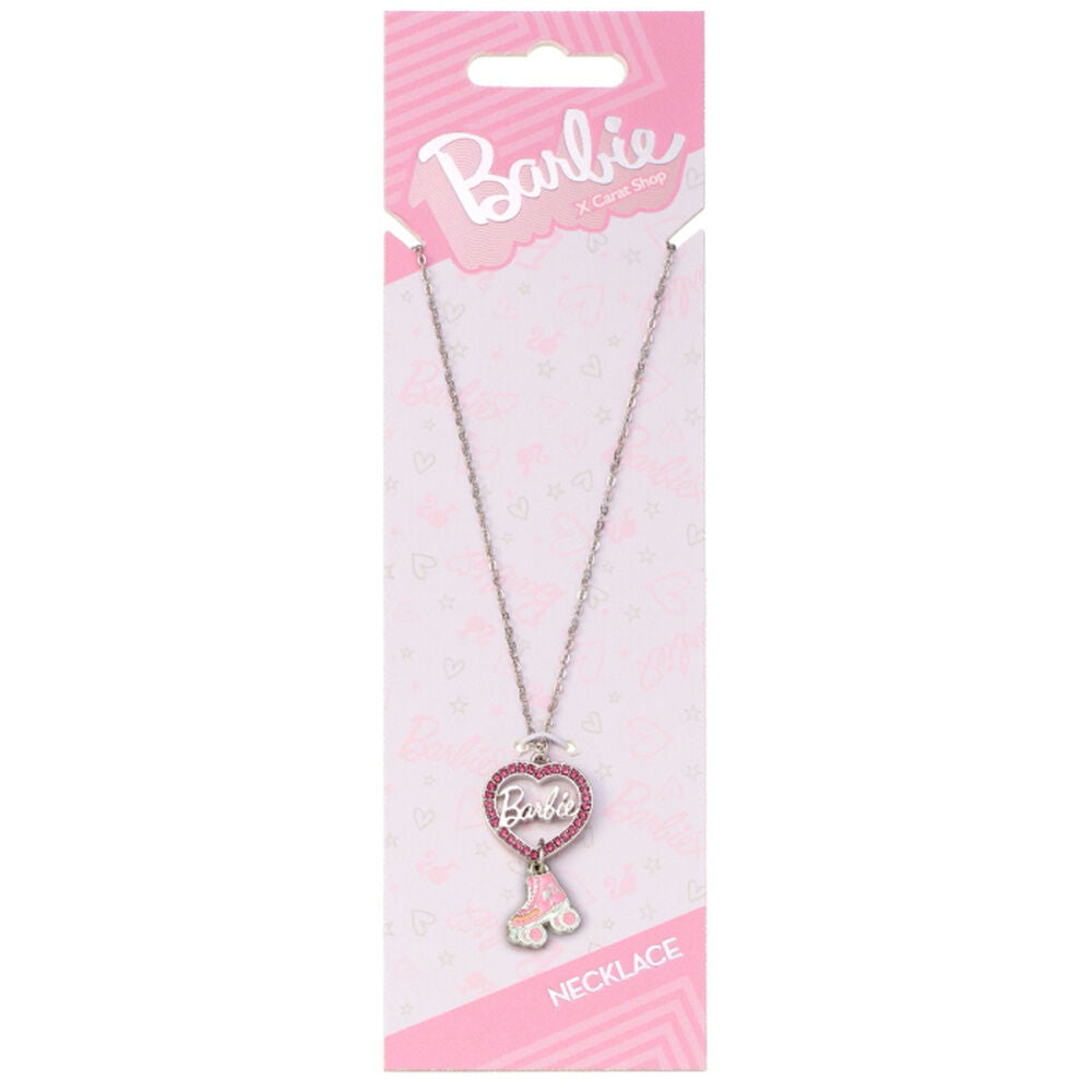 barbie scooter heart pendant