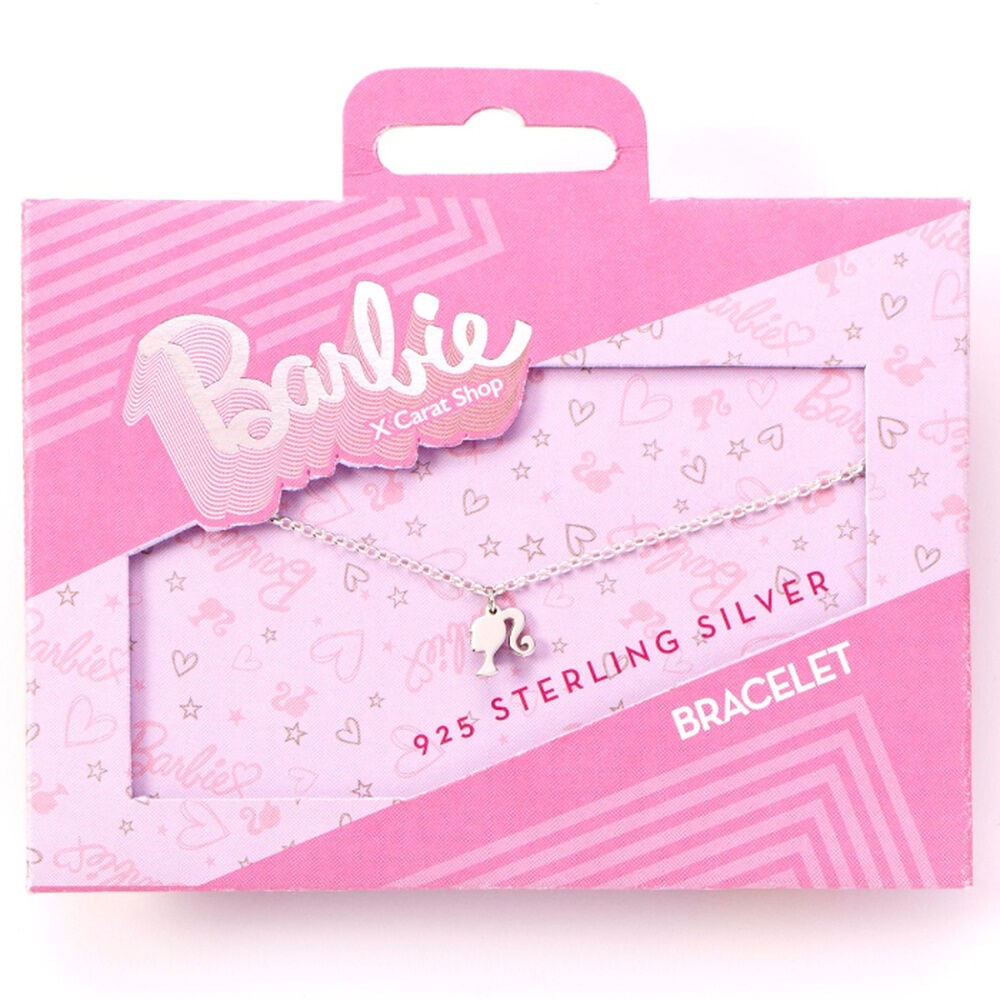 Silhouette Barbie silver bracelet
