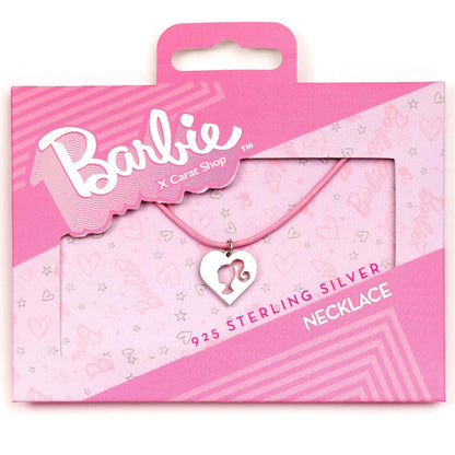 Silhouette Barbie pendant silver