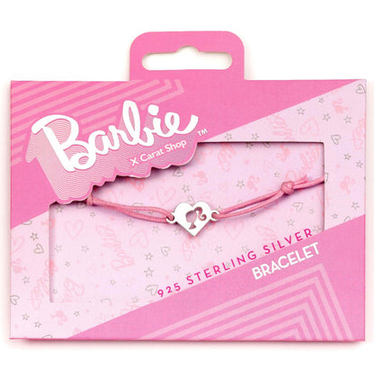 silhouette barbie friendship bracelet  silver