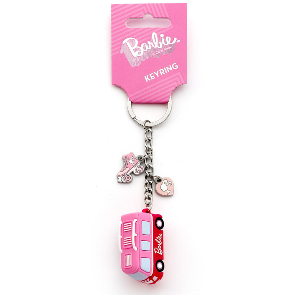 barbie camper van keychain