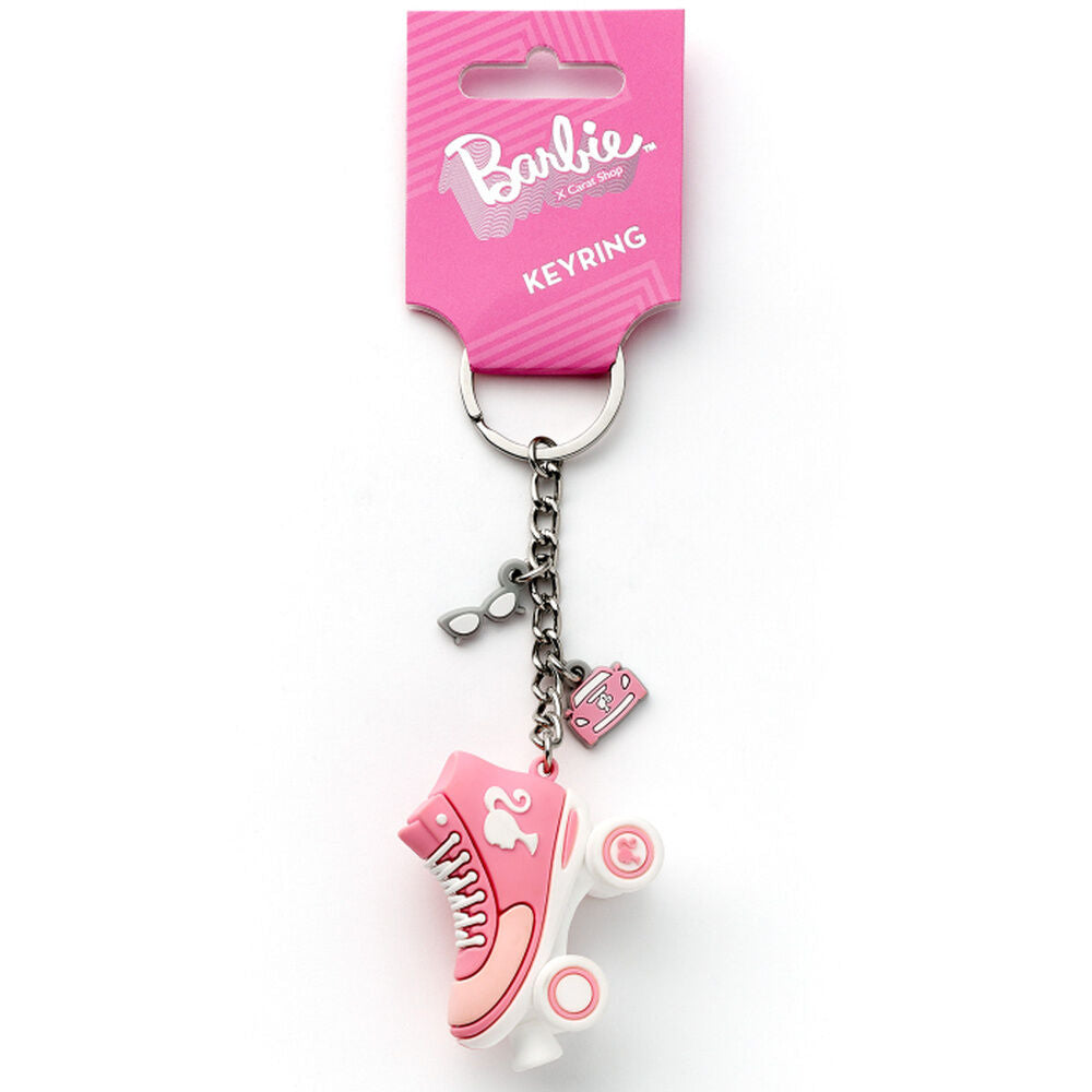 barbie roller skate keychain