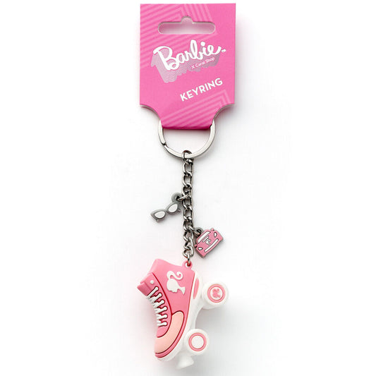 barbie roller skate keychain