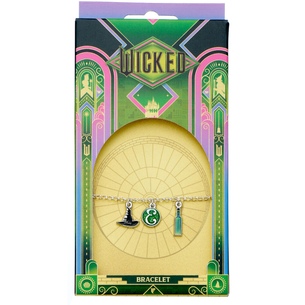 elphaba icons charm wicked for good bracelet