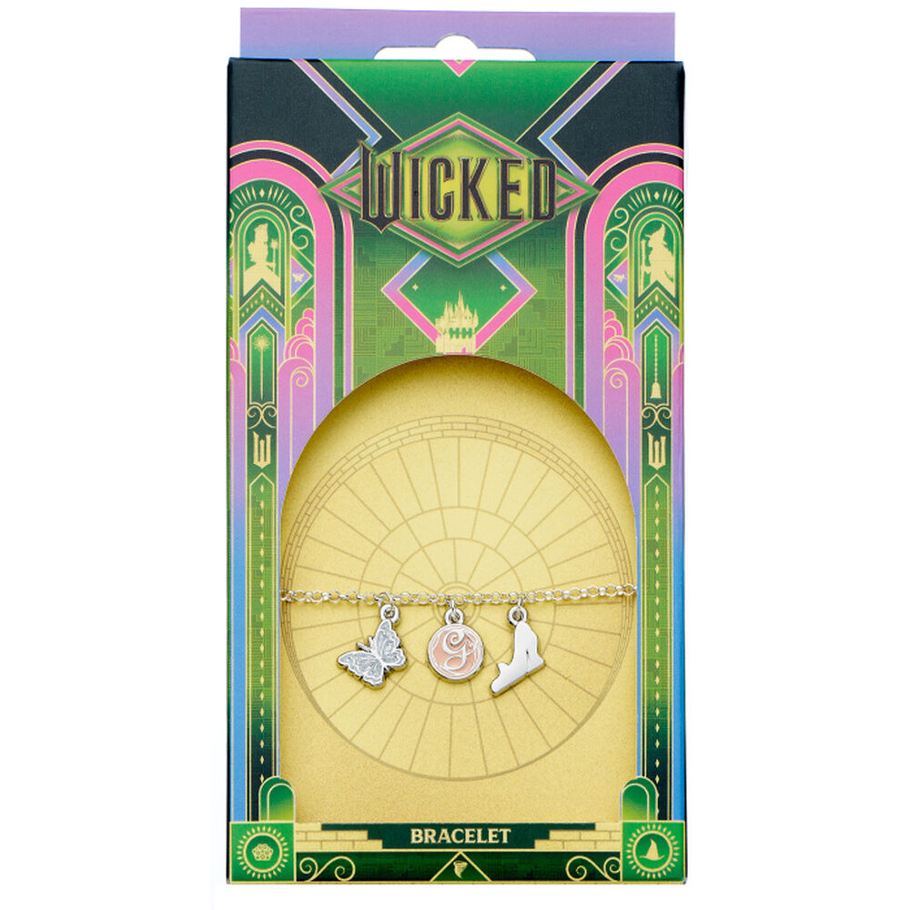 glinda icons charm wicked for good bracelet