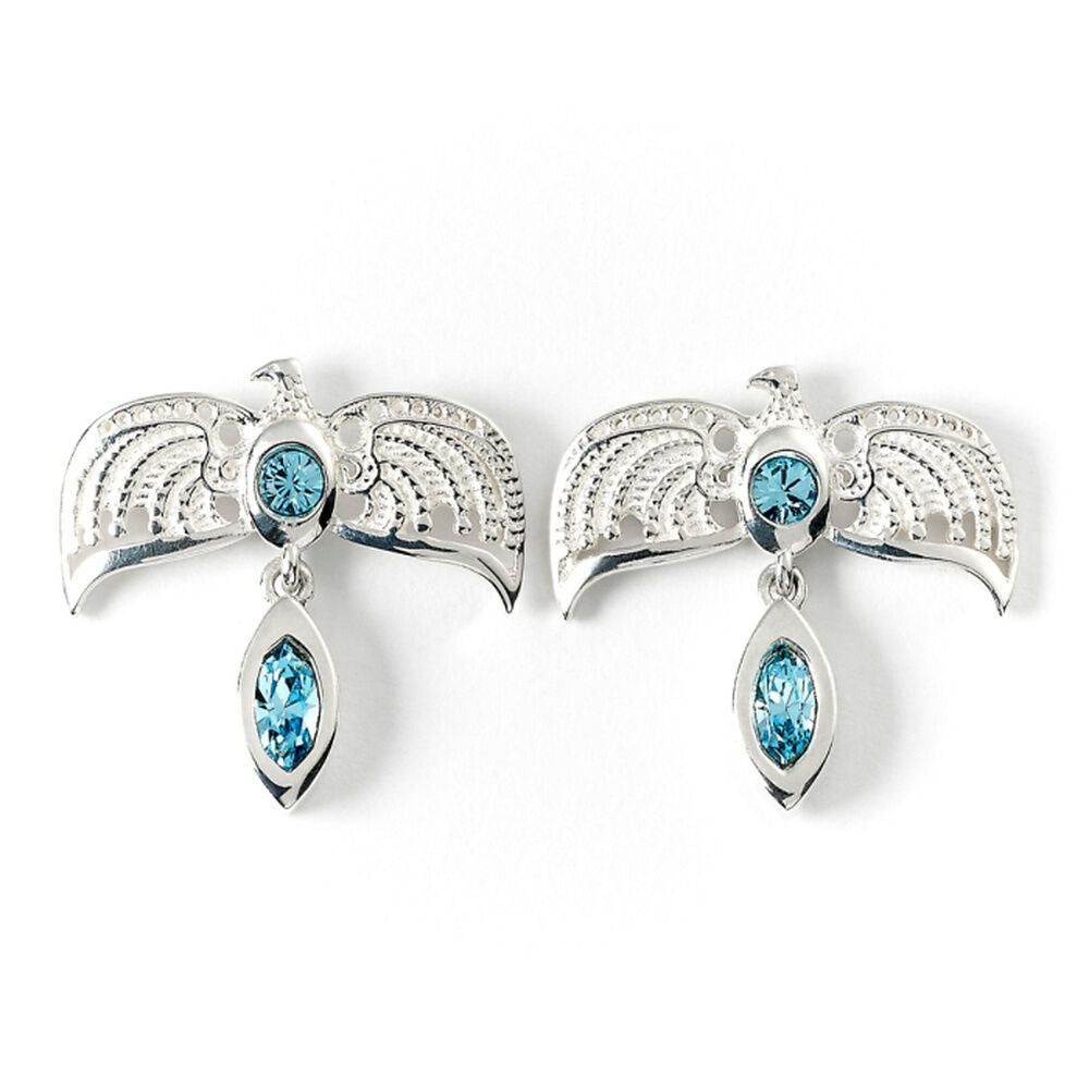 harry potter silver headband earrings