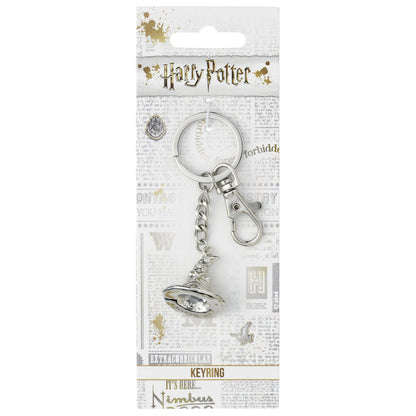 3d sorting hat harry potter keychain