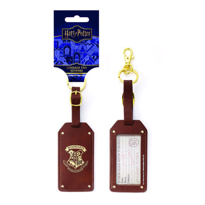 harry potter luggage tag keychain