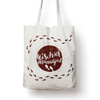 marauders map harry potter shopping bag