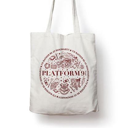 platform 9 3 4 harry potter shopping bag