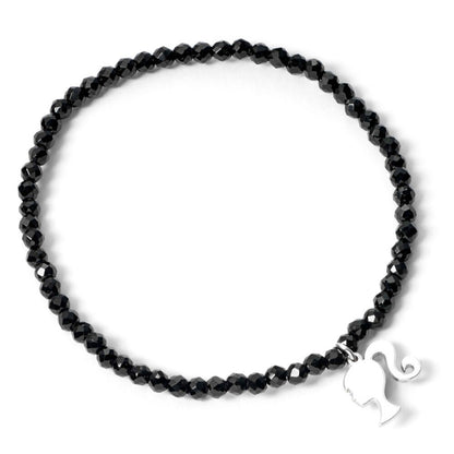 Silhouette Barbie silver bracelet