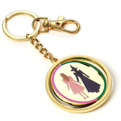 Gift Set Keychain + Pin I Love Emerald City Keyring Oz Logo Wicked