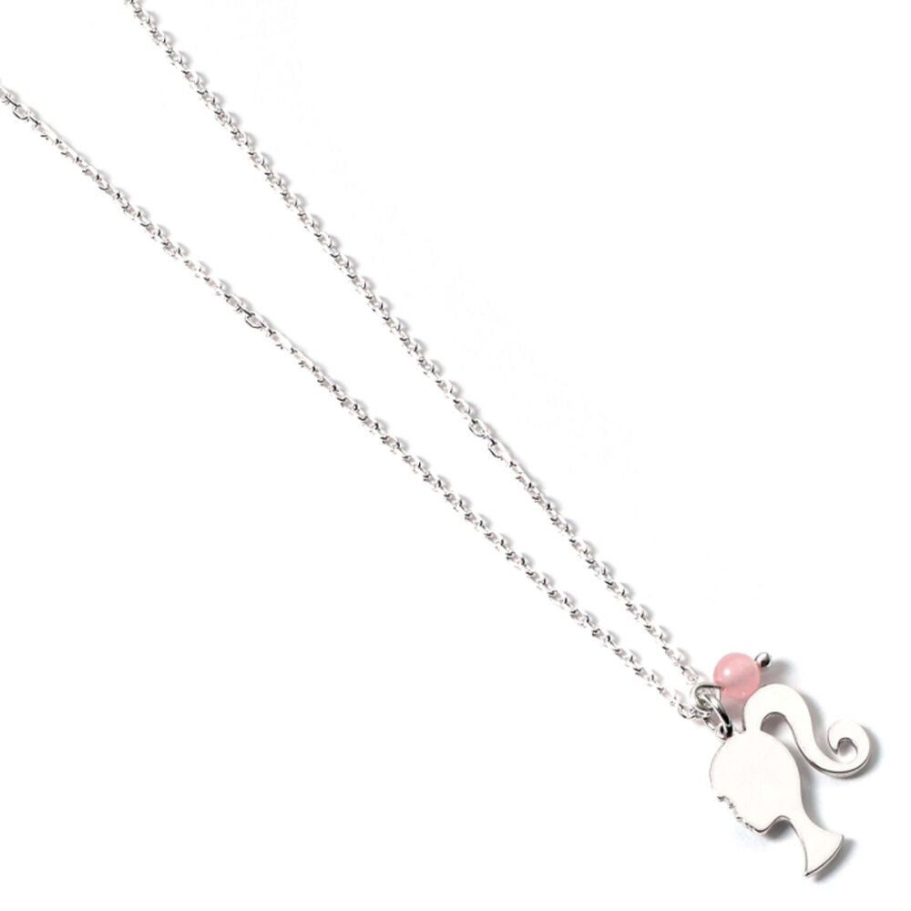 Silhouette Barbie pendant silver