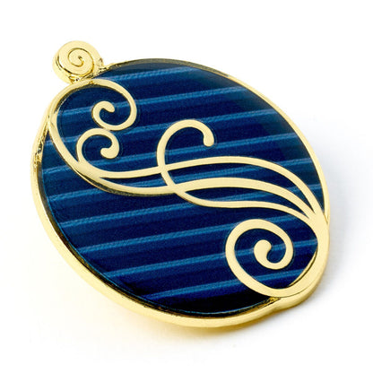 Pin Logo Blue Shiz Wicked