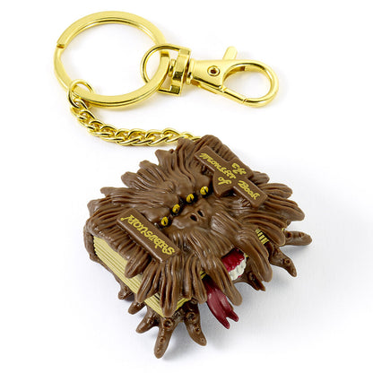 harry potter monster book keychain