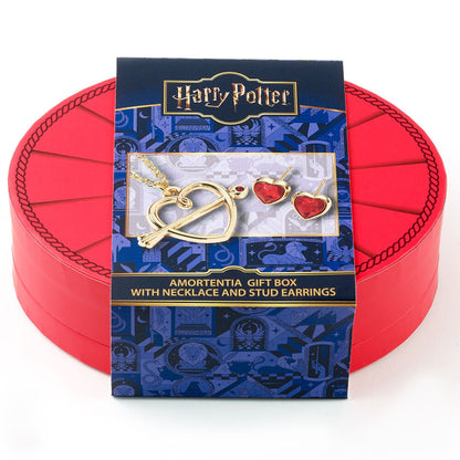 Conjunto de presente Amortentia Harry Potter com pingente e brincos