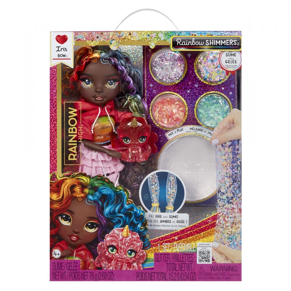 iris feature fantasy rainbow shimmers rainbow high doll
