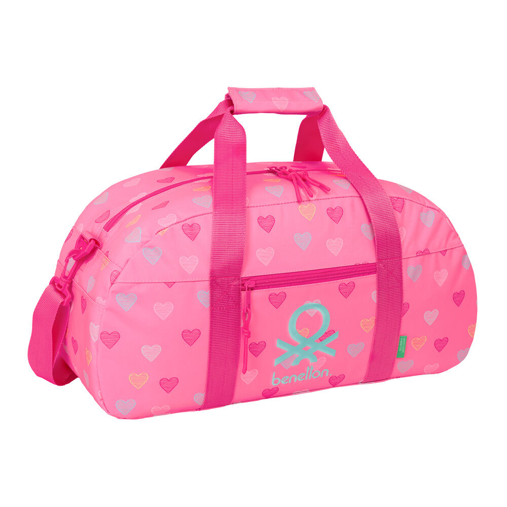heart benetton sports bag