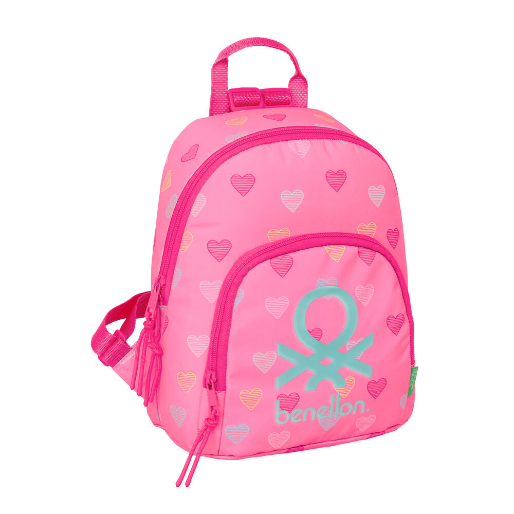heart benetton backpack 30cm