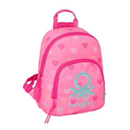 heart benetton backpack 30cm