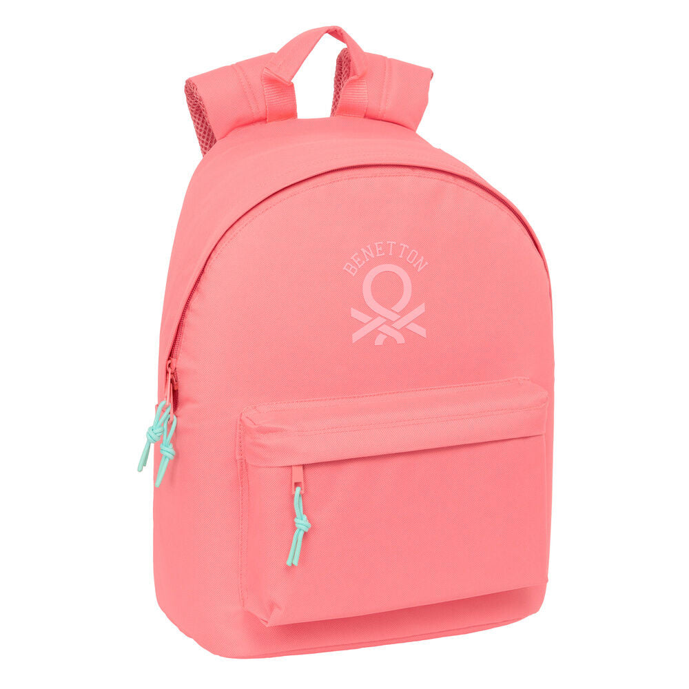 coral benetton laptop backpack  41cm