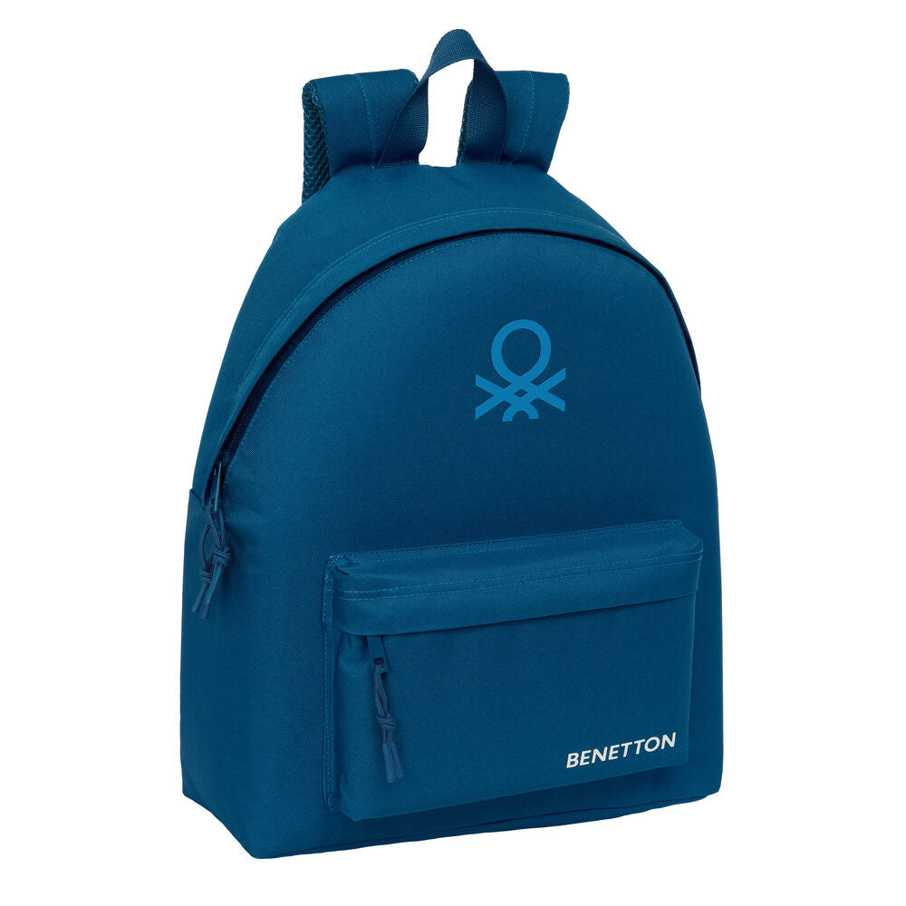 benetton navy backpack 42cm