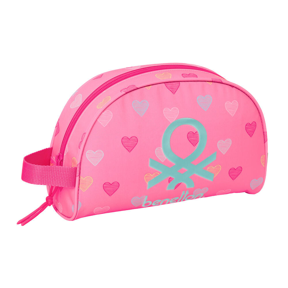 heart benetton adaptable toiletry bag
