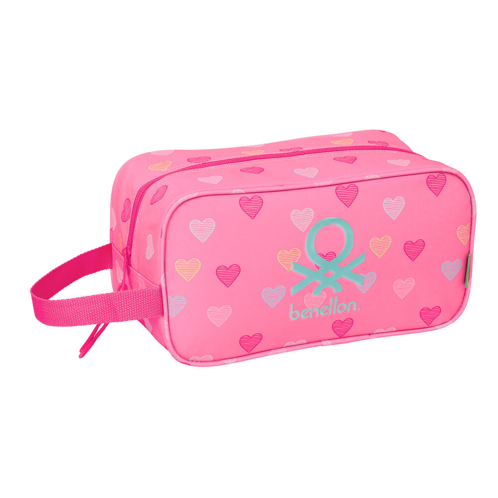 heart benetton shoe bag