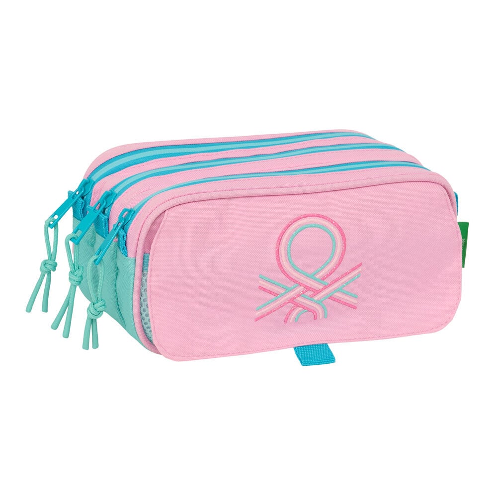 Dolce Benetton triple pencil case