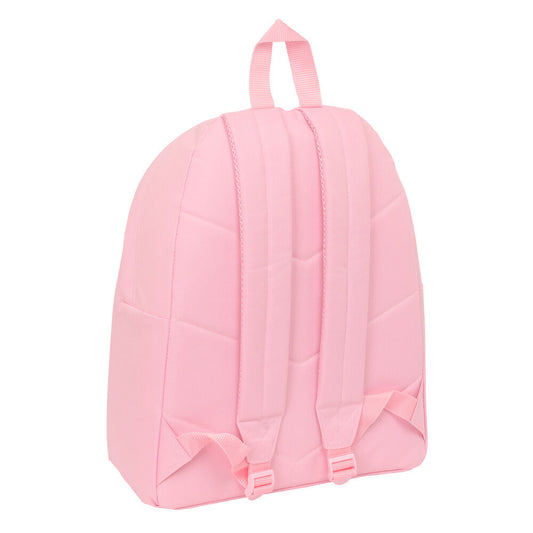 Zaino Benetton rosa pastello da 42 cm