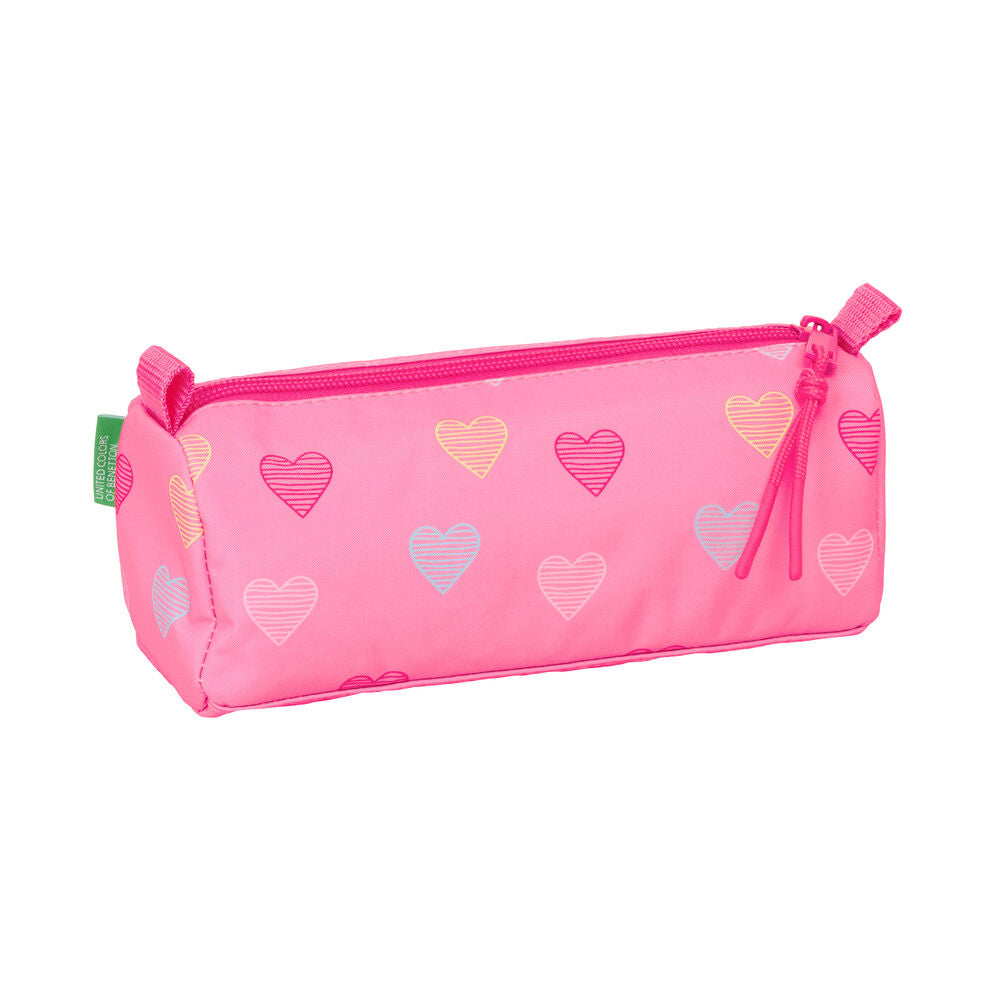 Heart Benetton Pencil Case