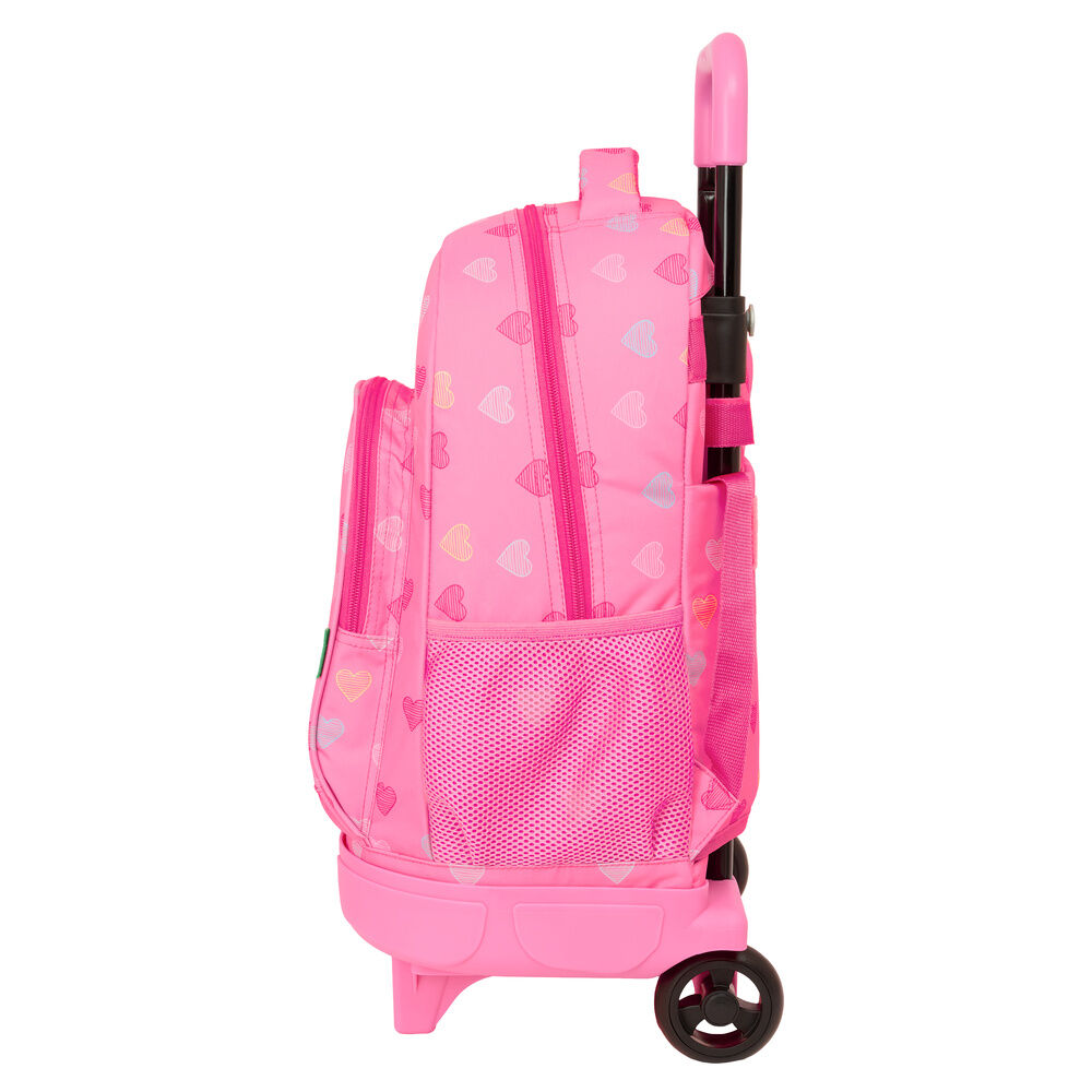 Valigia trolley Benetton Compact Heart 45 cm