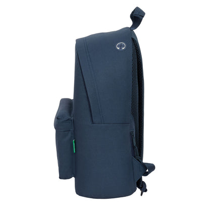 Sac à dos pour ordinateur portable Benetton anthracite 41 cm