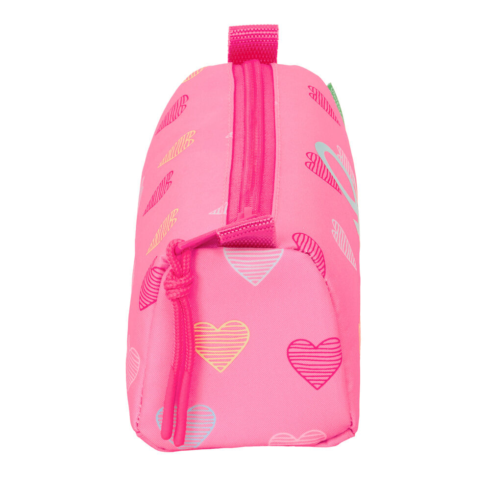 Heart Benetton Pencil Case