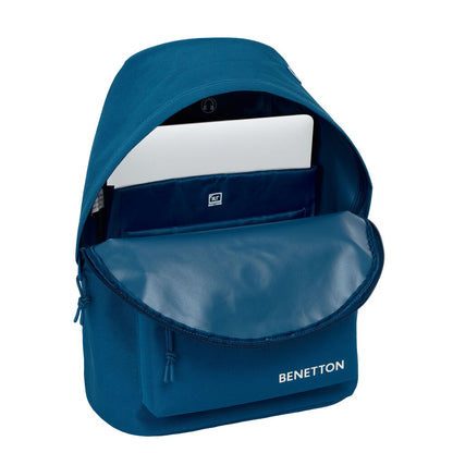 Mochila para portátil Benetton Navy de 41 cm
