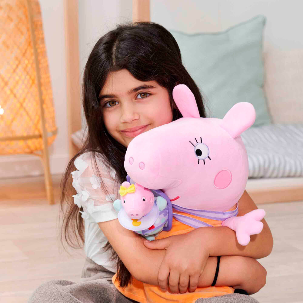 Mama Pig plush with Evie Peppa Pig 33cm