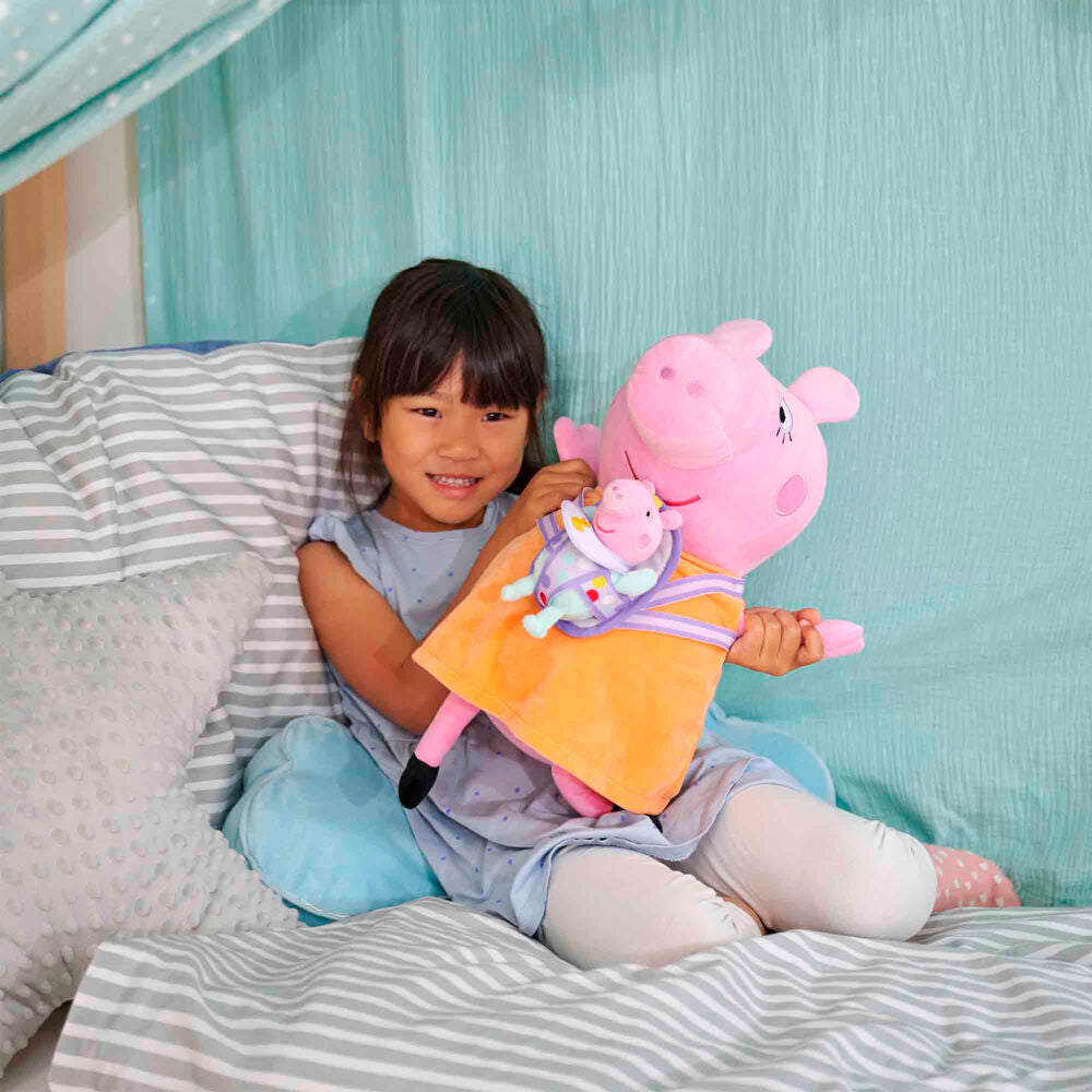 Mama Pig plush with Evie Peppa Pig 33cm