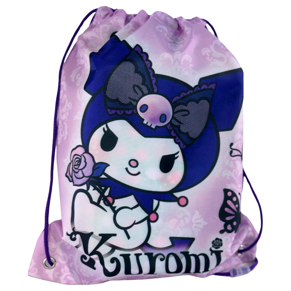 purple kuromi hello kitty snack bag 30cm