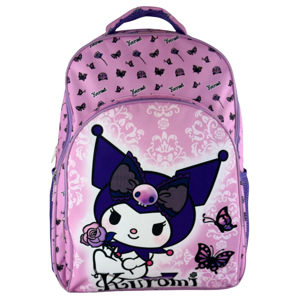 purple kuromi hello kitty backpack 42cm