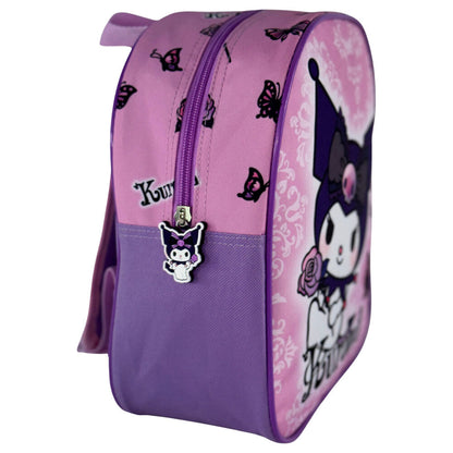 Purple Kuromi Hello Kitty Backpack 26cm
