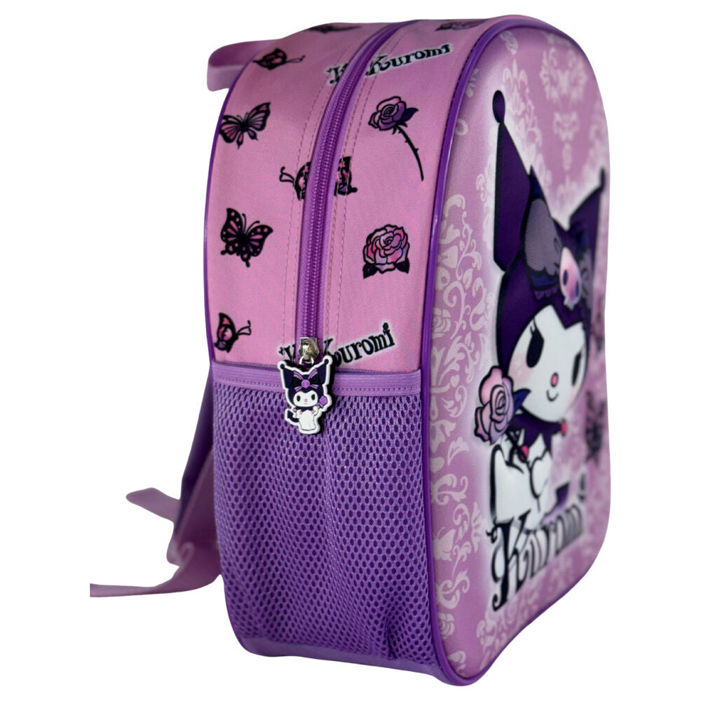 3D Purple Kuromi Hello Kitty Backpack 30cm