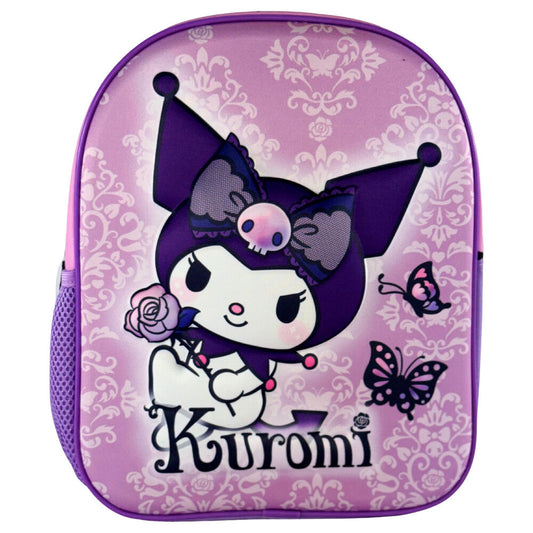 3d purple kuromi hello kitty backpack 30cm