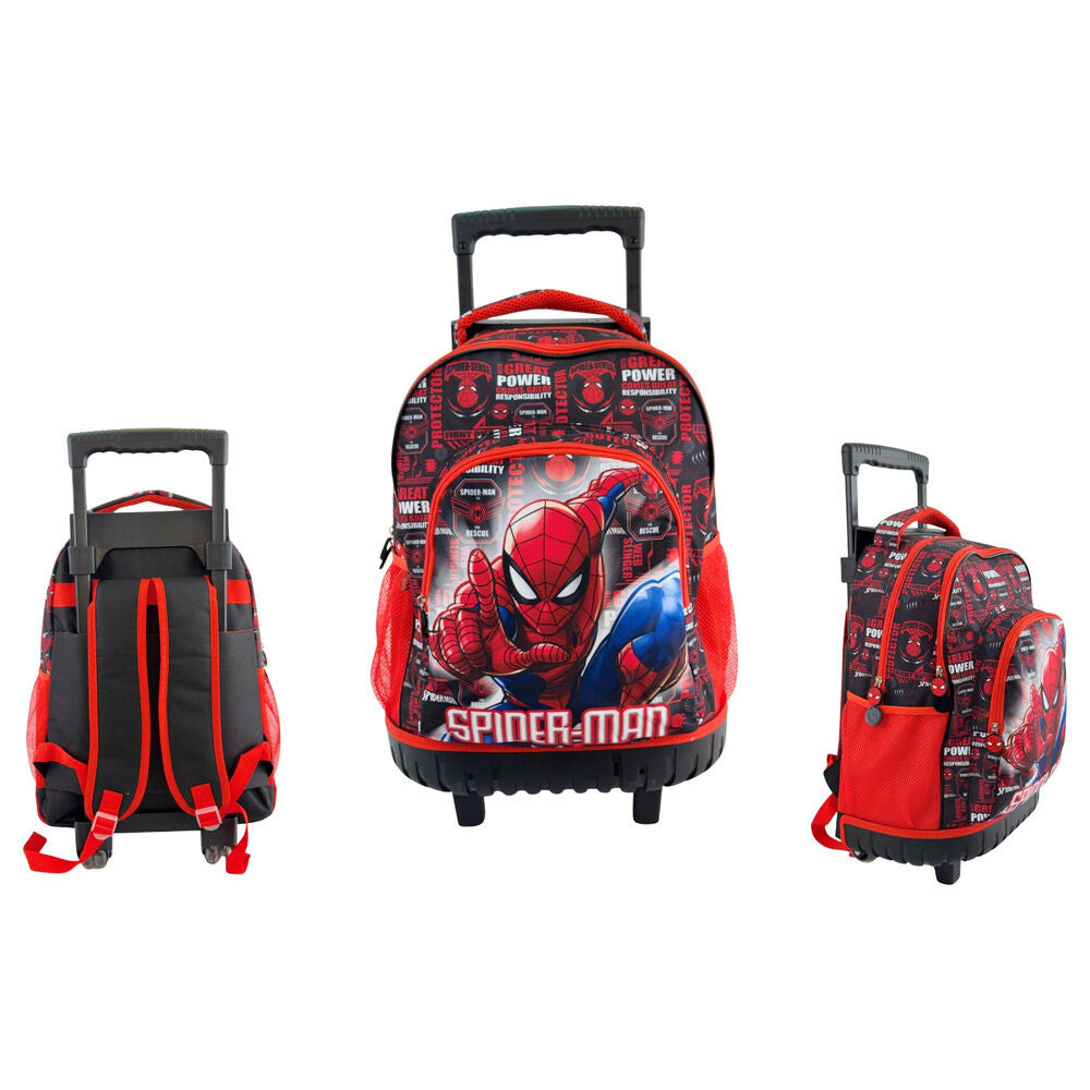 trolley hero spiderman marvel 44cm
