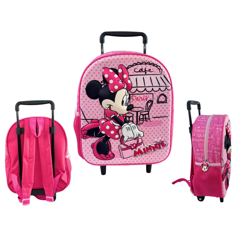 3d paris minnie disney trolley 32cm