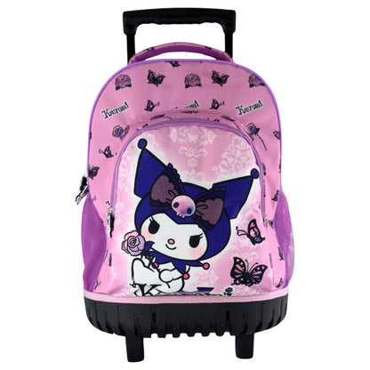 purple kuromi hello kitty trolley 44cm