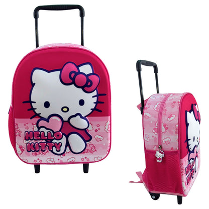 hello kitty 3d trolley 32cm
