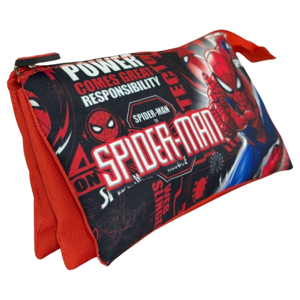 Hero Spiderman Marvel triple pencil case