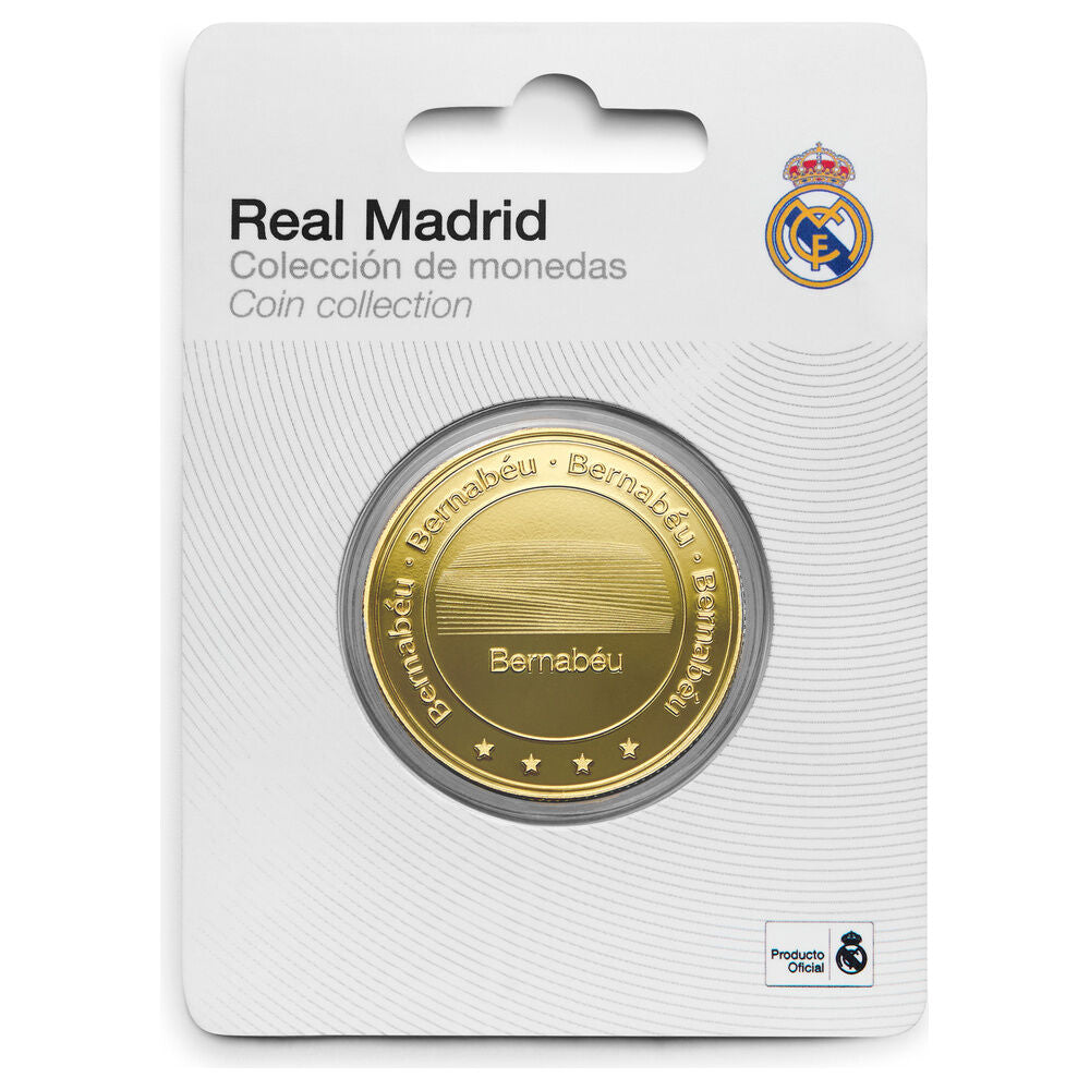 Moneta d'oro del Real Madrid per il Bernabéu