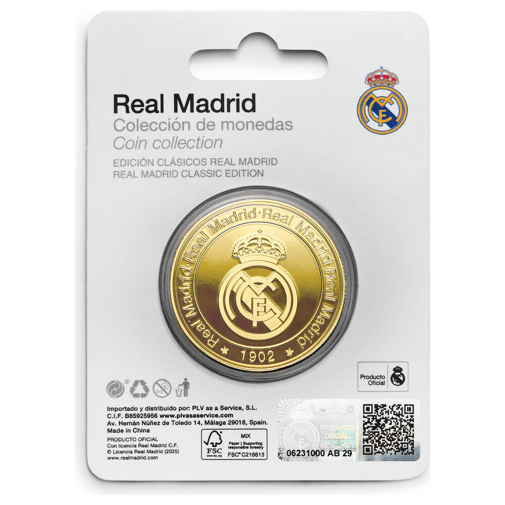 Moneta d'oro del Real Madrid per il Bernabéu